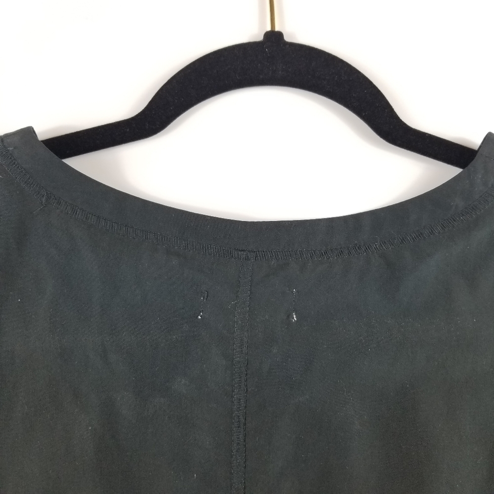 Silence + Noise Kaden Dolman Cocoon Shirt Dress in Black, M - Picture 14 of 15